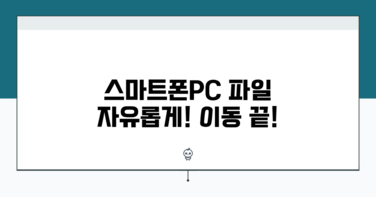스마트폰 컴퓨터 파일 연동