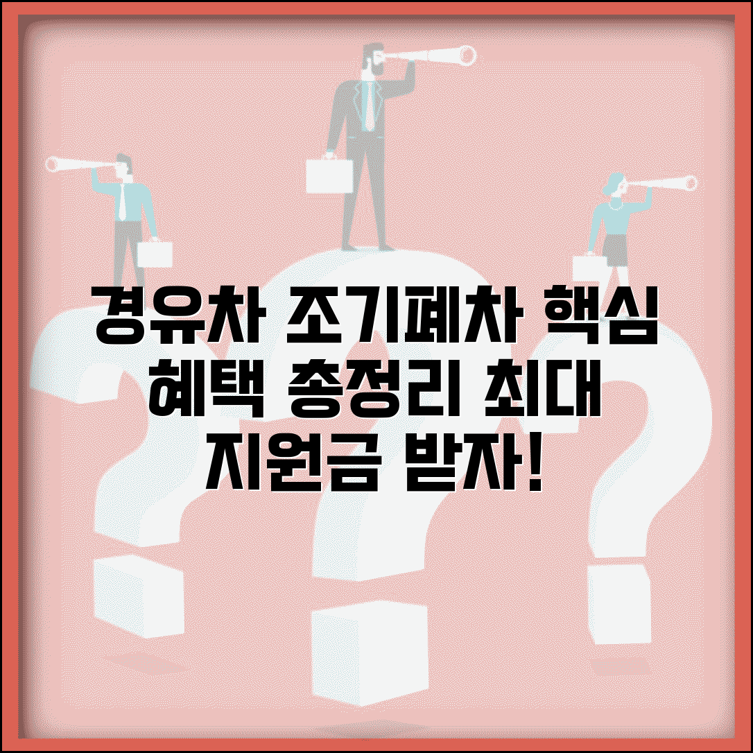 경유차 조기폐차 혜택 총정리 | 경유차 폐차 시 받을 수 있는 지원