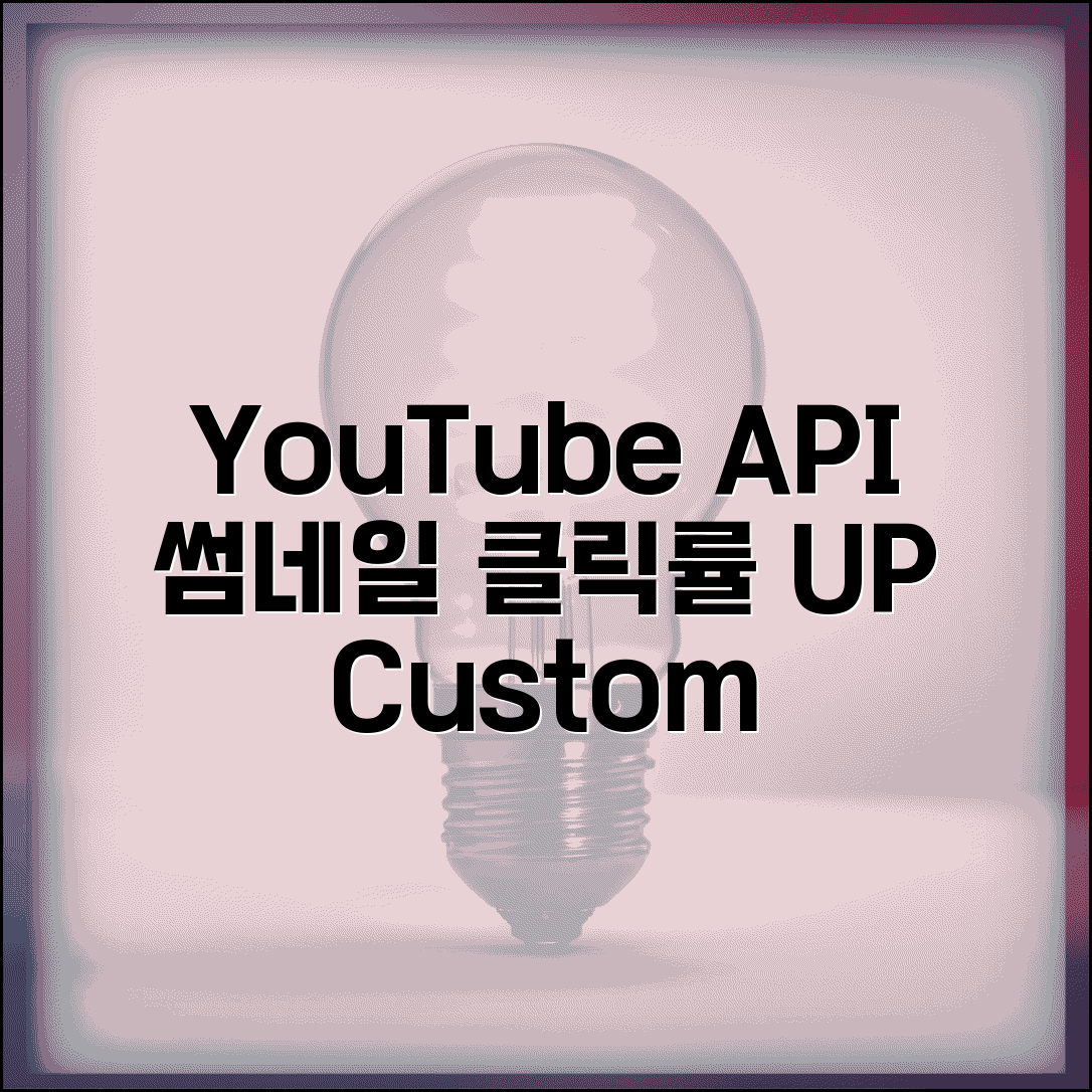 YouTube Thumbnail API 썸네일 관리 | 커스텀 썸네일 업로드하고 A/B 테스트로 클릭률 향상
