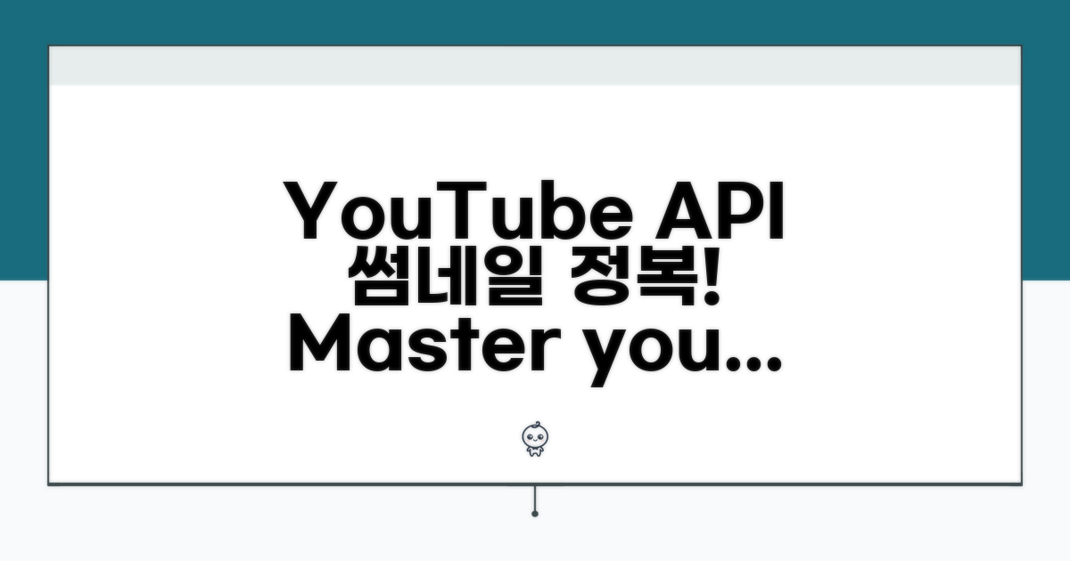 YouTube API 썸네일 완전 정복