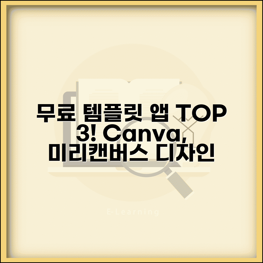 무료 템플릿 앱 추천 순위 | Canva 미리캔버스 등 인기 디자인 템플릿 앱 비교