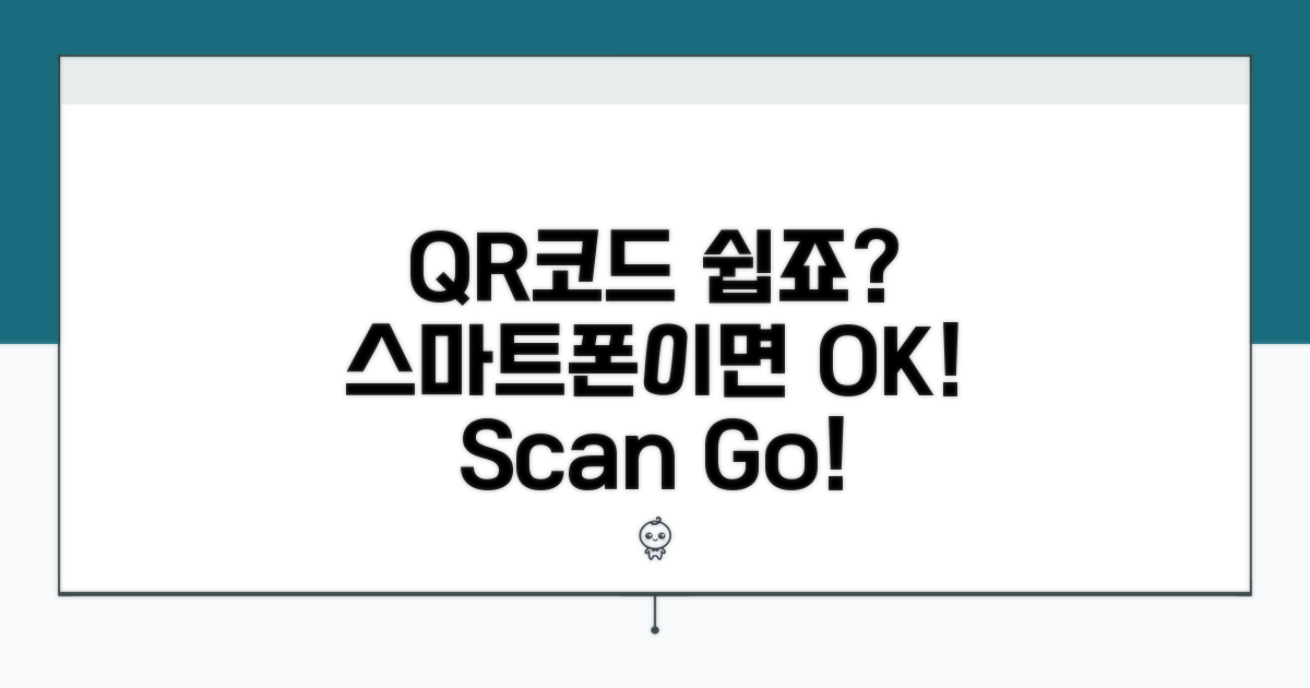 스마트폰으로 QR코드 쉽게 찍는 법