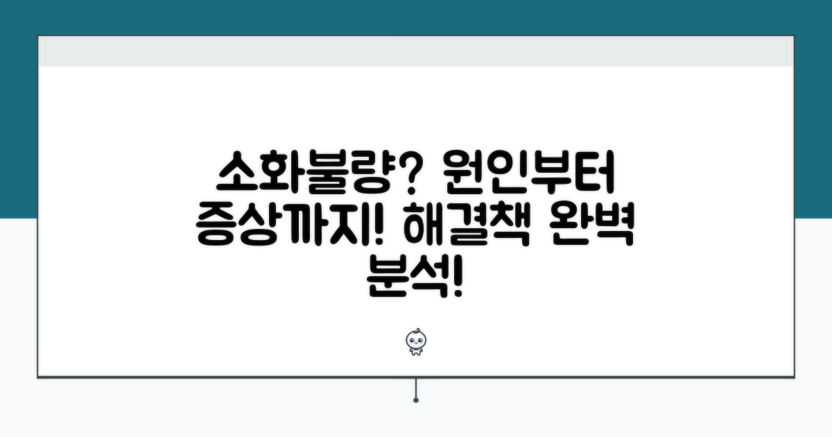 소화불량 원인과 증상 완벽 분석