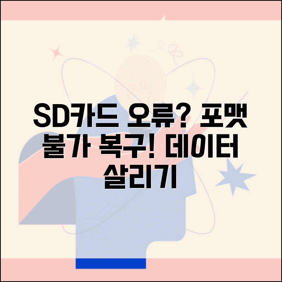 SD카드 포맷을 완료할 수 없습니다 메모리카드 | 쓰기 보호부터 컨트롤러 오류까지 카드 복구법