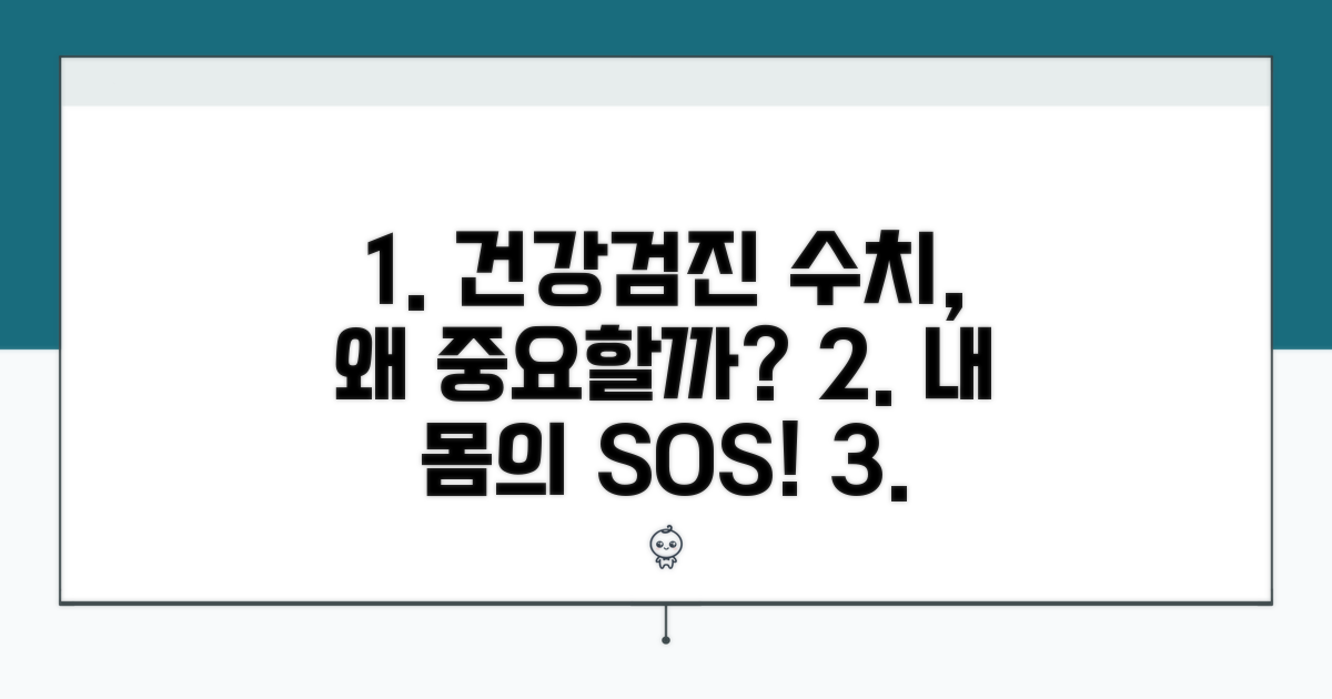 내 건강검진 수치, 왜 중요할까?