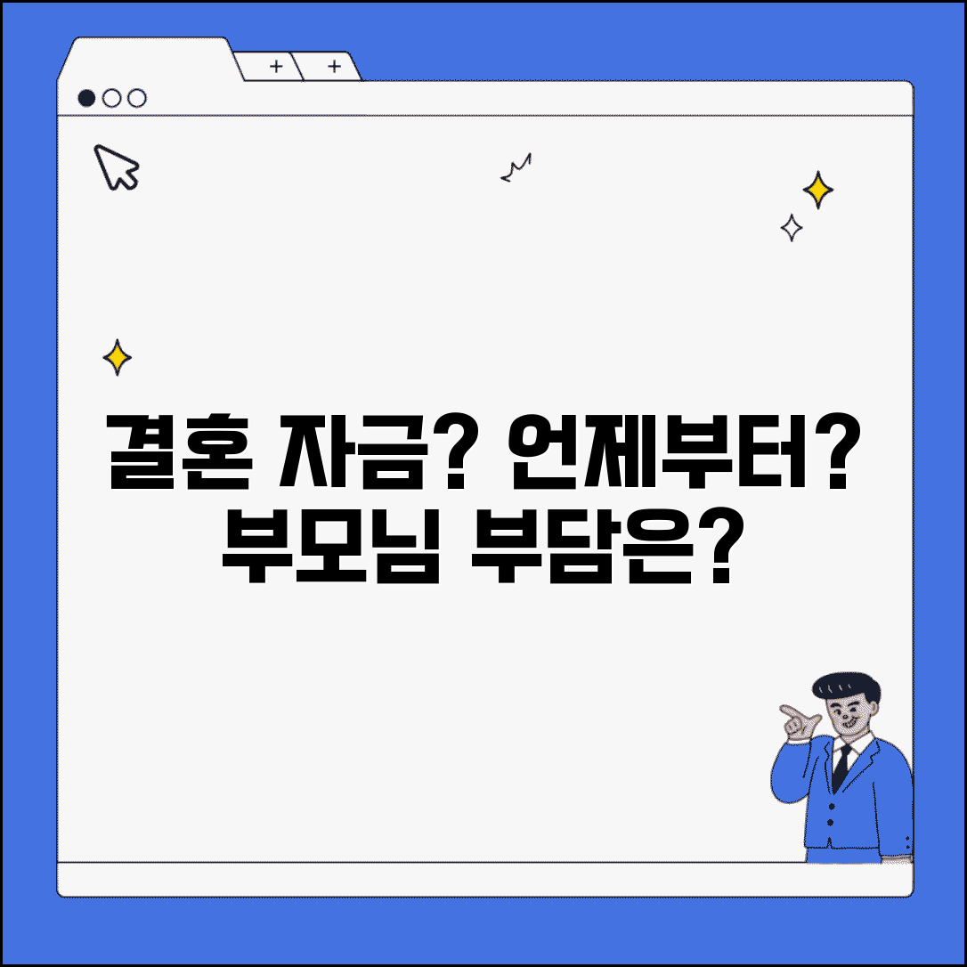 자녀 결혼자금 언제부터 | 자녀 결혼 준비금 마련 시기와 부모 부담 범위