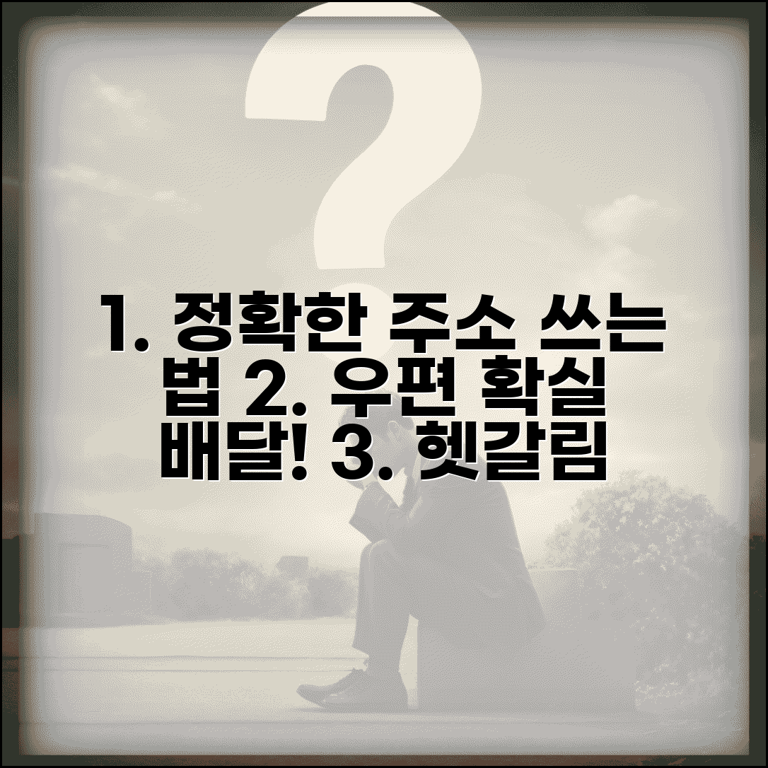 편지봉투 주소쓰는법 정확하게 | 우편 배달 확실히 되는 정규 주소 표기 방법
