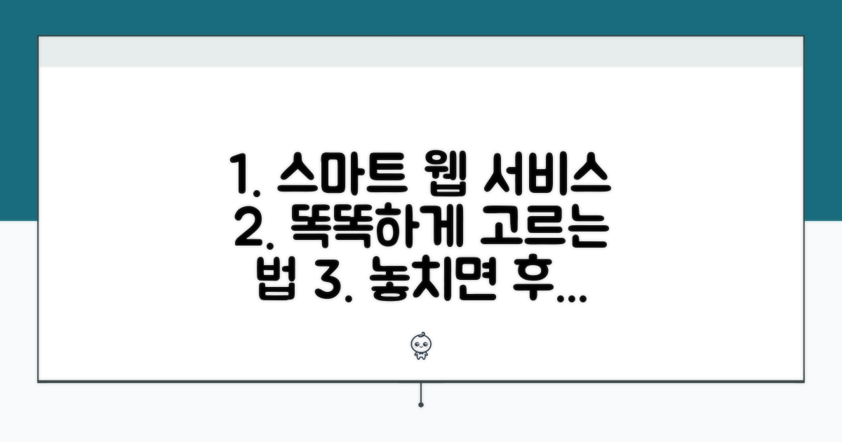 실용 웹서비스, 똑똑하게 고르는 법