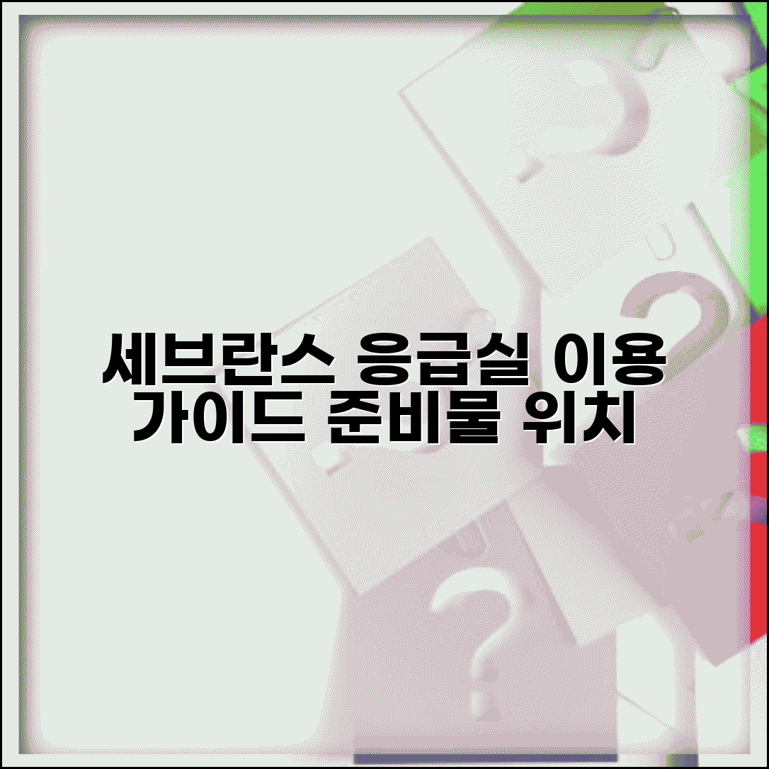 세브란스병원 응급실 이용 가이드 | 위치와 준비물 안내