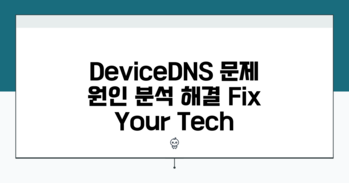 장치/DNS 문제 원인 분석