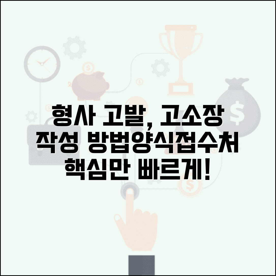형사고발 고소장 작성 | 형사고발 방법 고발장 양식 접수처