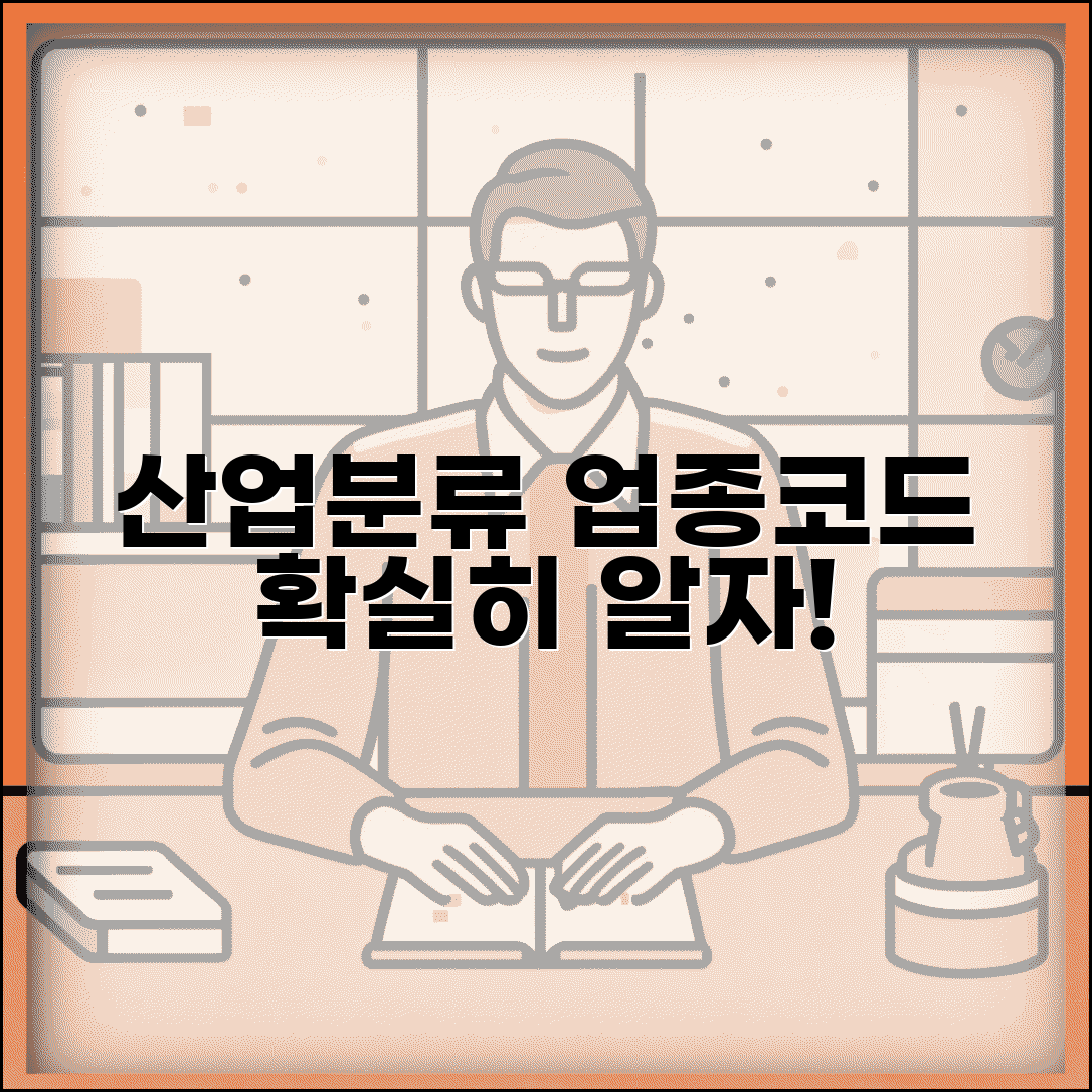 한국산업분류 업종코드 체계 | 산업분류와 업종코드 연관성