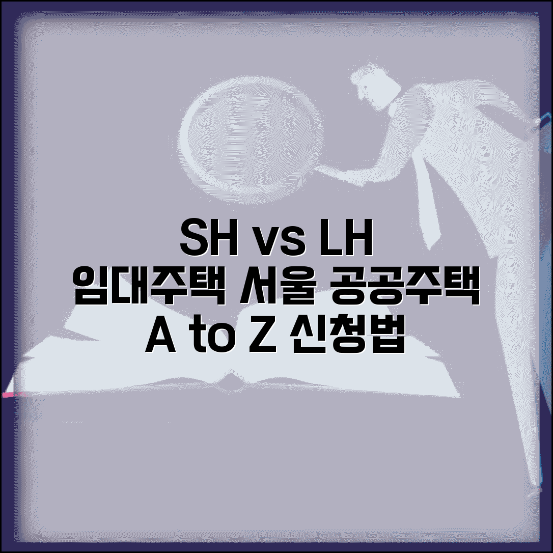서울 공공임대주택 유형별 특징 | SH/LH 임대주택 비교와 신청법
