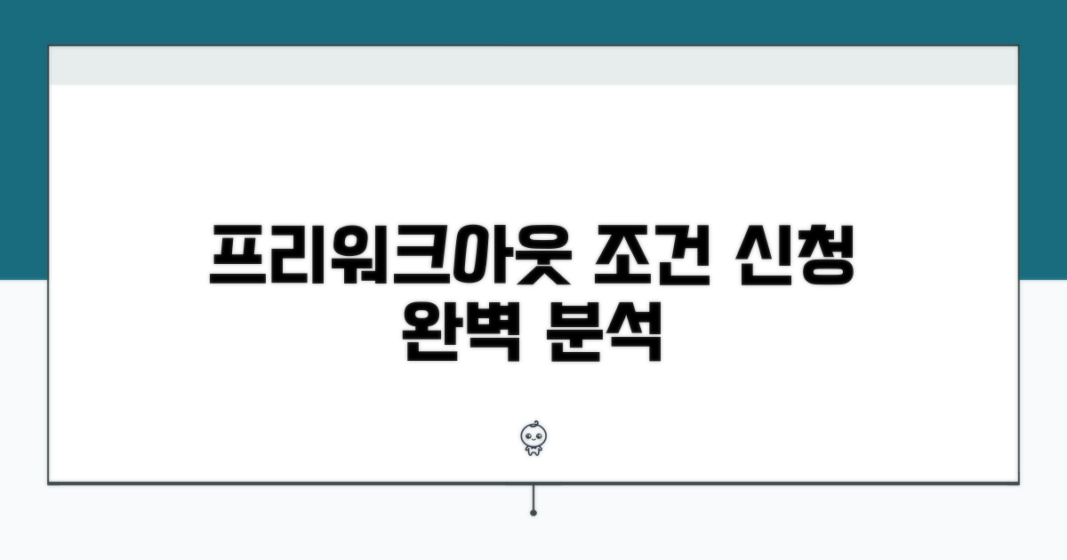프리워크아웃 조건, 신청 방법 완벽 분석