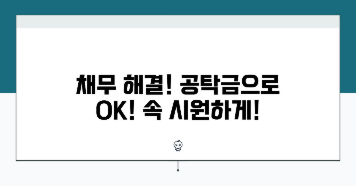 채무 이행, 공탁금으로 해결