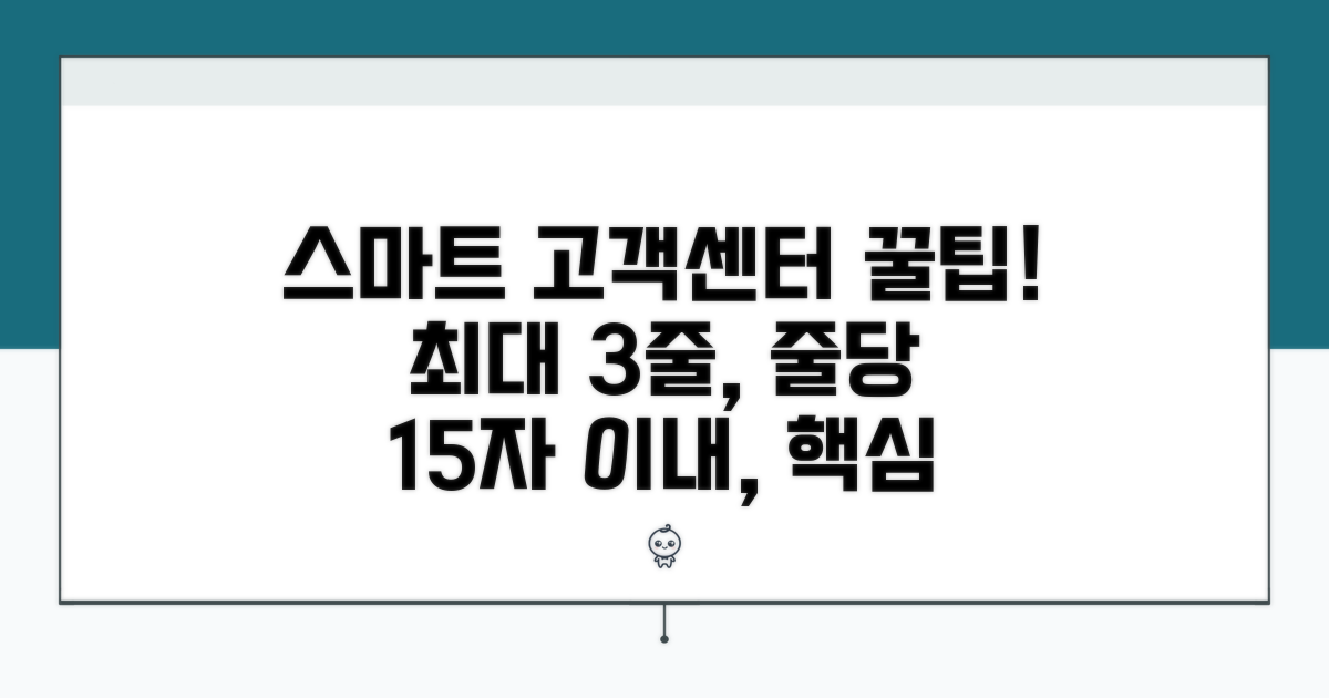 고객센터 스마트 활용 꿀팁