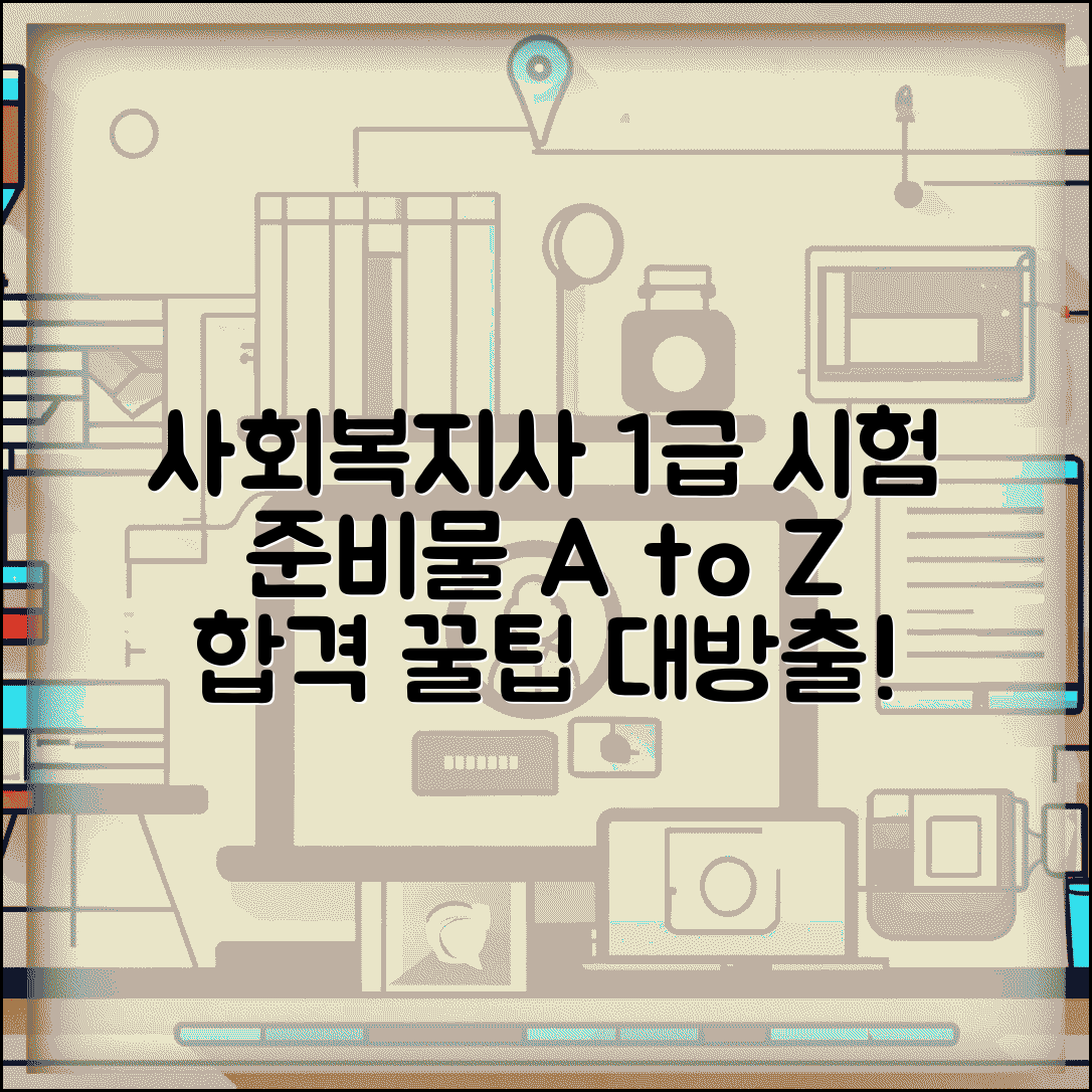 사회복지사 1급 시험 준비물 체크리스트 | 반입 금지 물품 및 합격 꿀팁 총정리