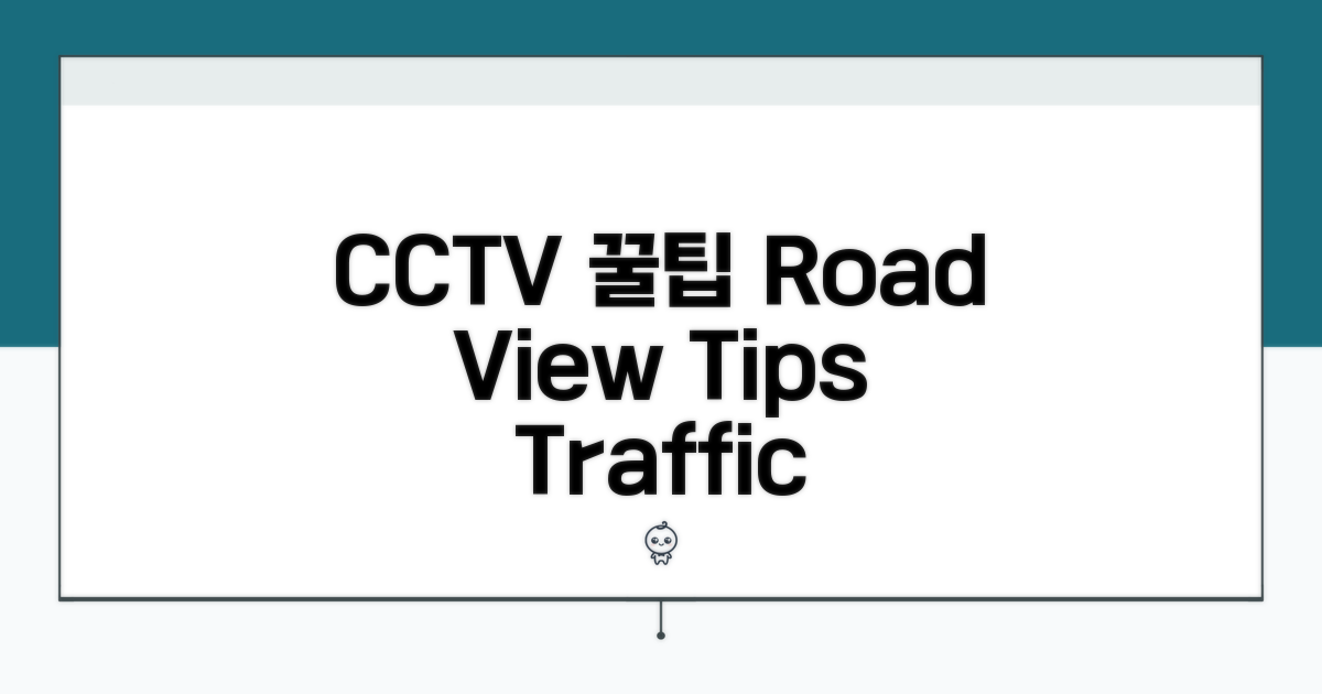 도로상황 CCTV 시청 꿀팁