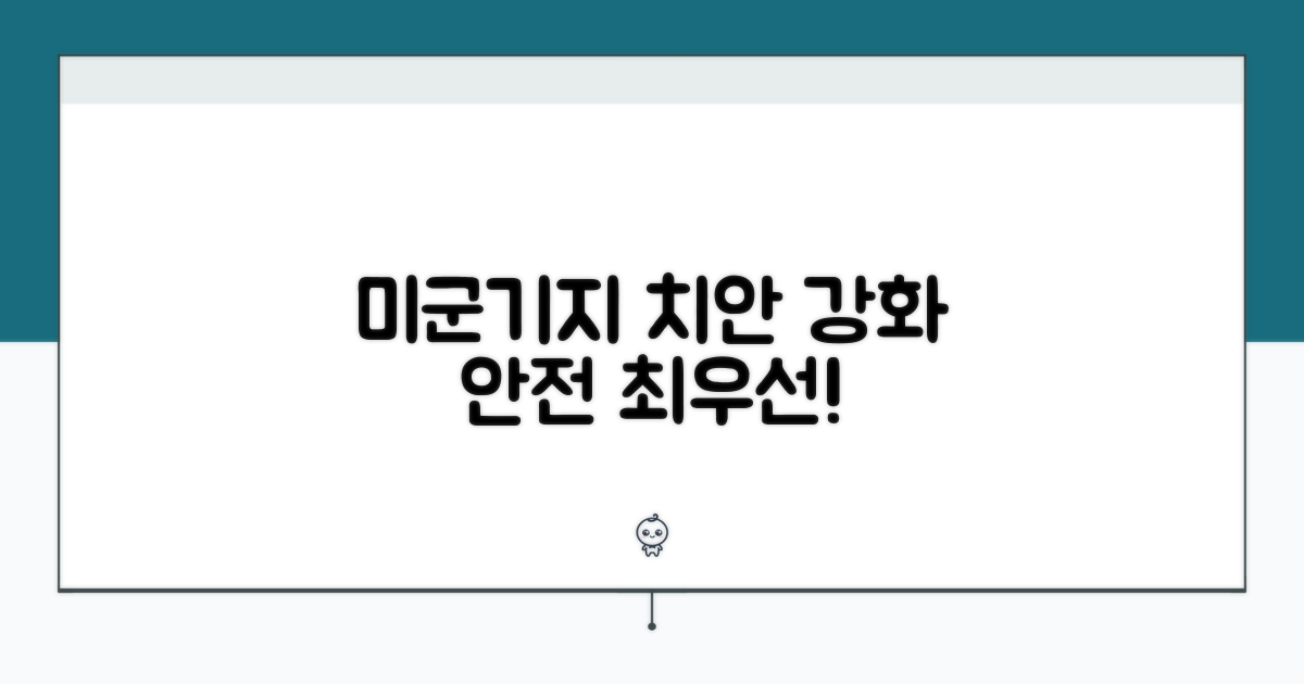 미군기지 주변 치안 특별 관리