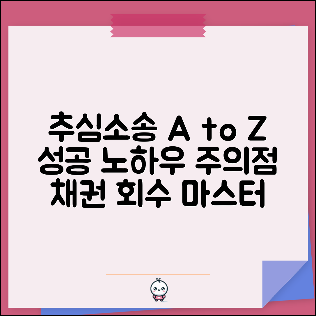 추심금 청구소송 절차 완벽 안내 | 채권 양수 후 추심 방법, 성공 사례 및 주의사항