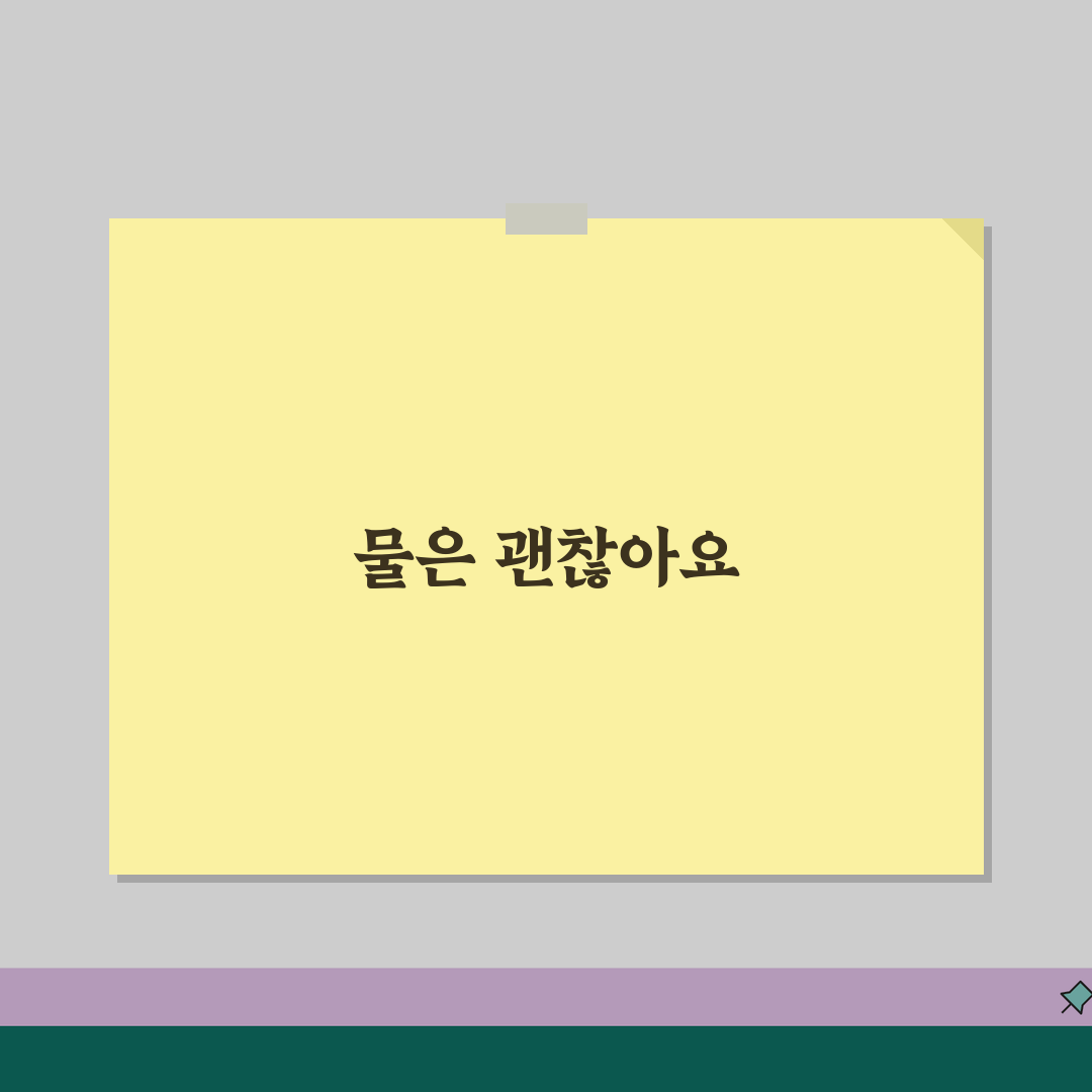 초음파 검사 전 체크리스트 | 금식 물, 꿀팁 공유해요!