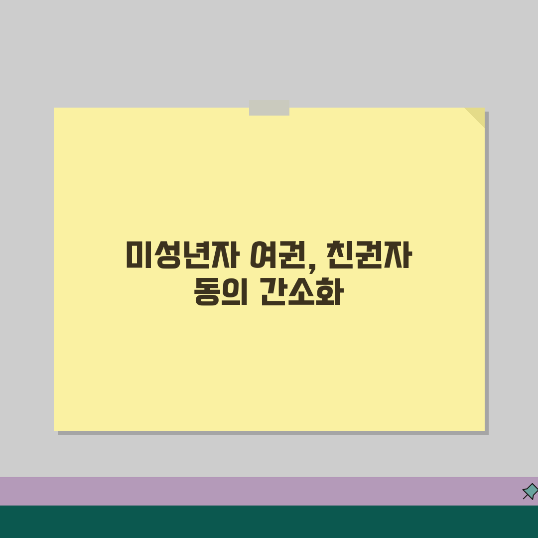 미성년자 여권발급시 이혼가정 친권자 동의 받는 절차, 꿀팁 공유해요!