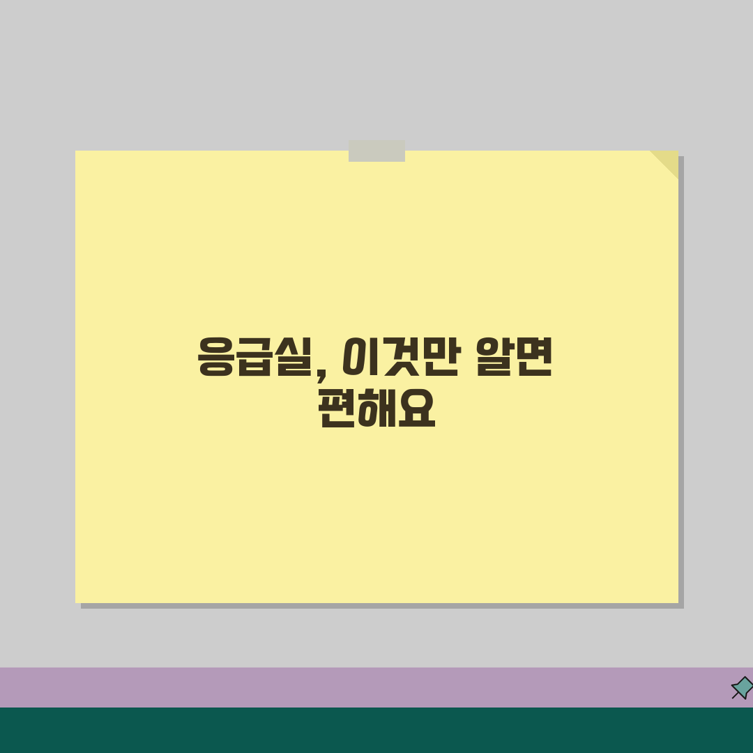 이대서울병원 응급실 이용안내 | 진료절차, 준비물, 위치 꿀팁 공유해드려요!